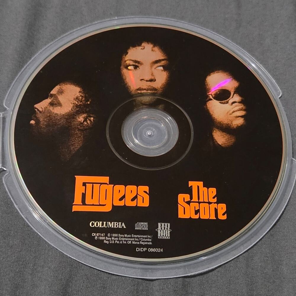 Vtg 1996 Fugees THE SCORE CD RAP HIP HOP